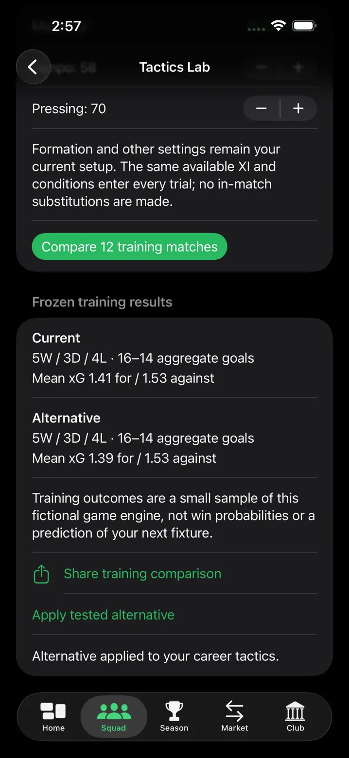 Bootroom: Soccer Club Manager iPhone 6.7" screenshot 3: Own the whole football world