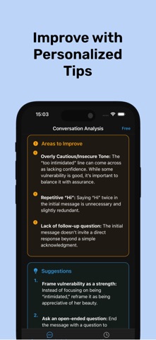 RIZZ COACH: AI Dating Expert iPhone screenshot