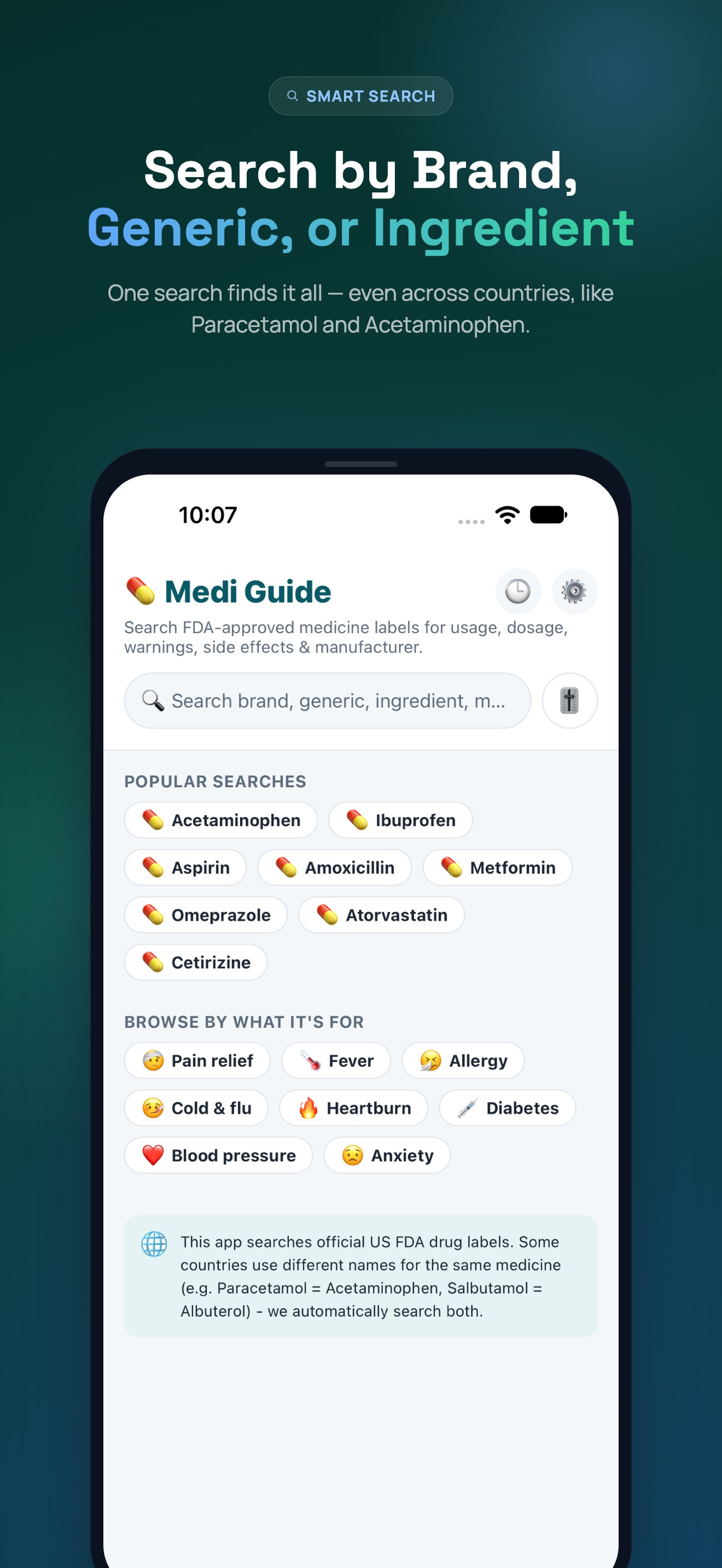 Screenshot 1 of Medi Guide - Medicine Info