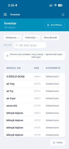 Fiscal STOK screenshot