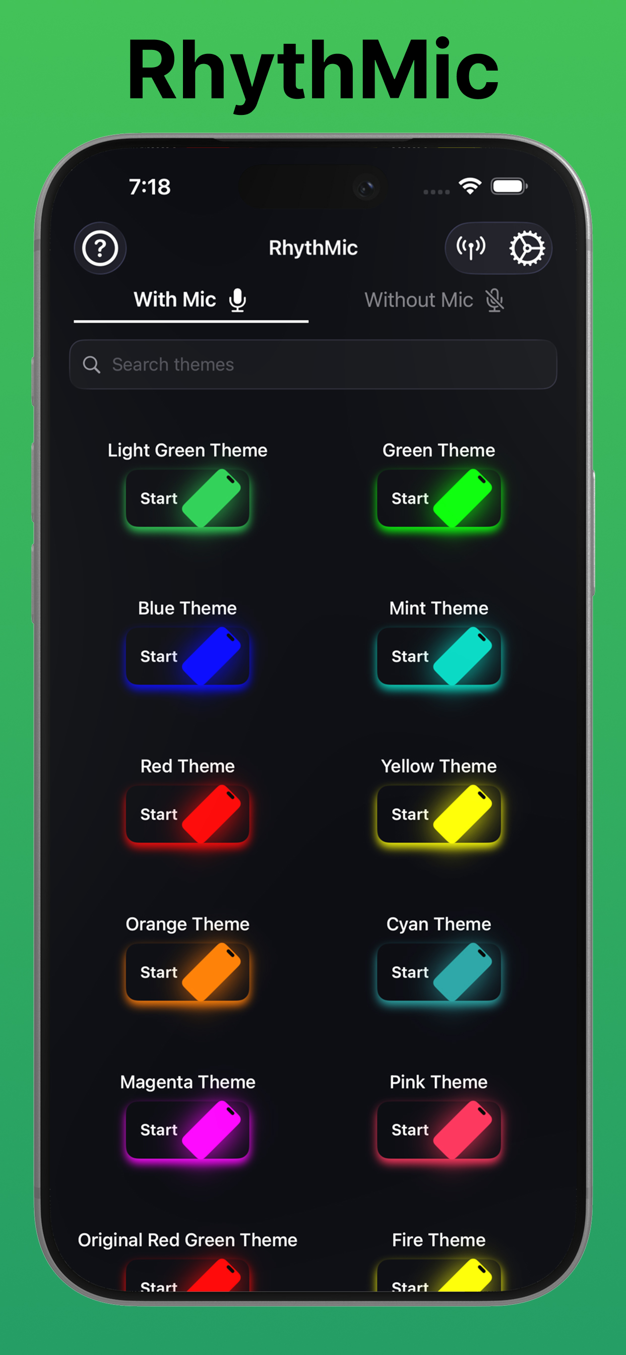 RhythMic: Sync colors W sounds