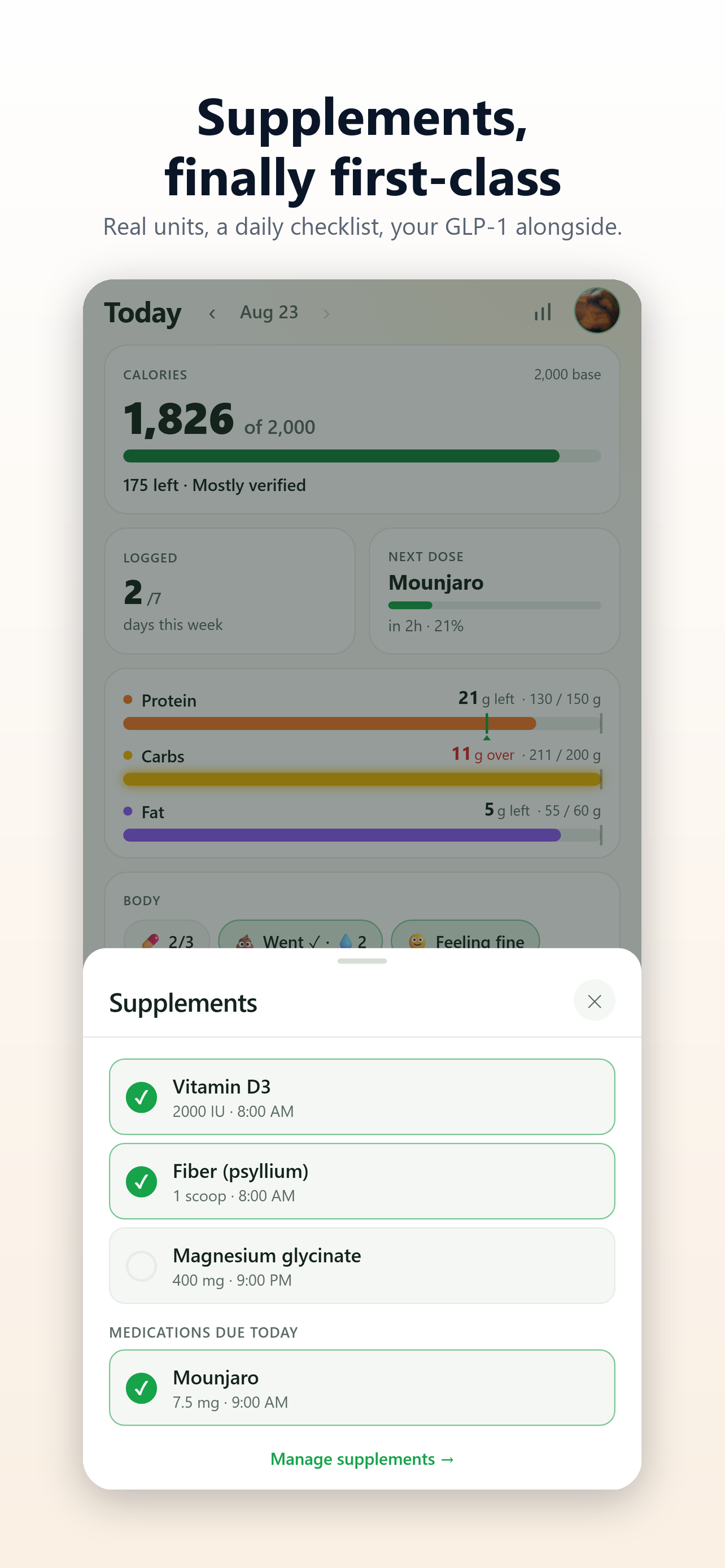 Macroline: Calorie Tracker screenshot 5