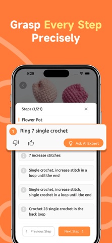 YarnGo: Crochet & Knitting iPhone screenshot