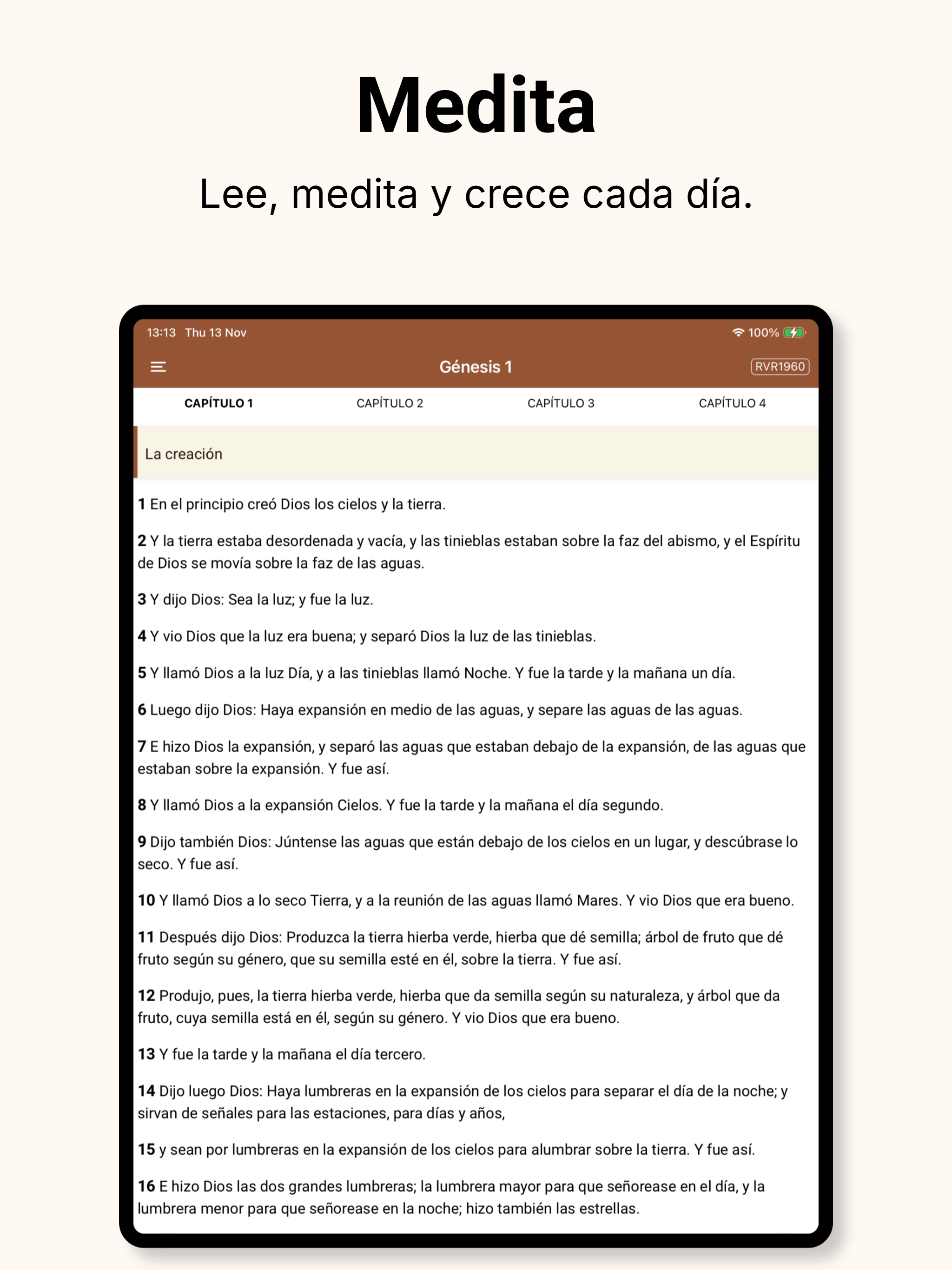 Biblia RVR1960 + Estudio IA