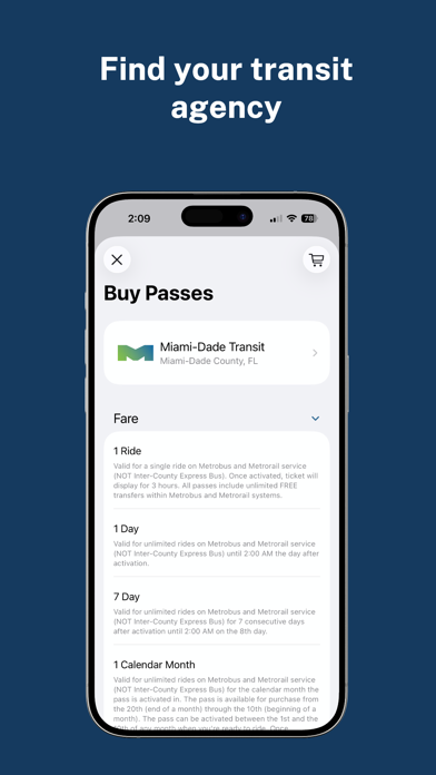 Screenshot #1 pour Token Transit