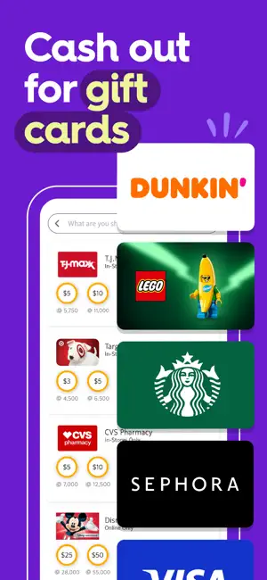 Fetch: Receipts for Gift Cards screenshot 3