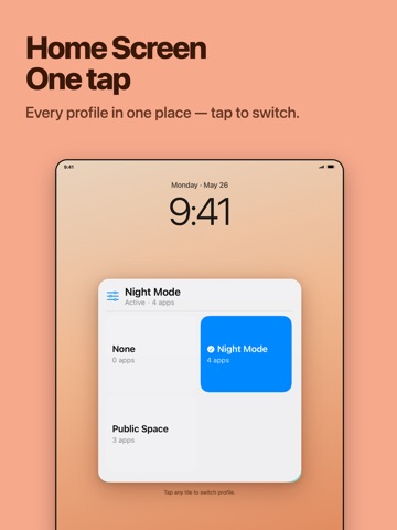 App Volume: a volume per app iPad screenshot