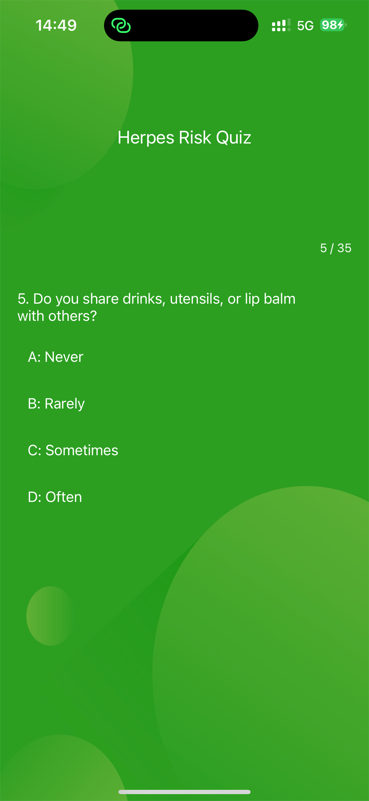 Herpes Quiz for Singles