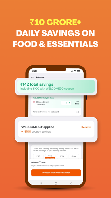 Swiggy Food, Grocery & Dineoutのおすすめ画像2