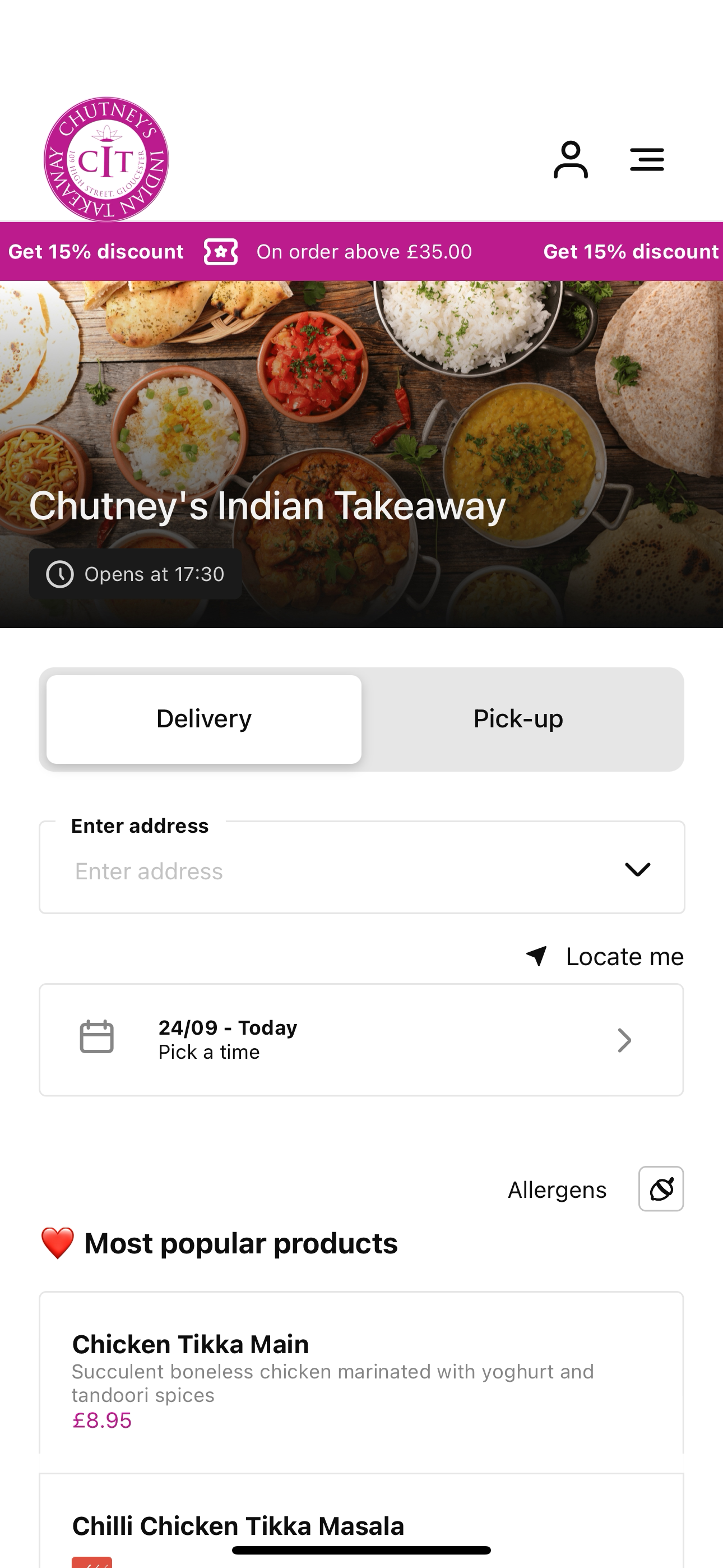 Chutney's Indian Takeaway screenshot 3