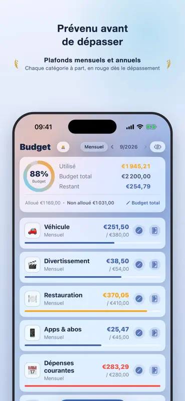 M Budget : Dépenses screenshot 5 of 10