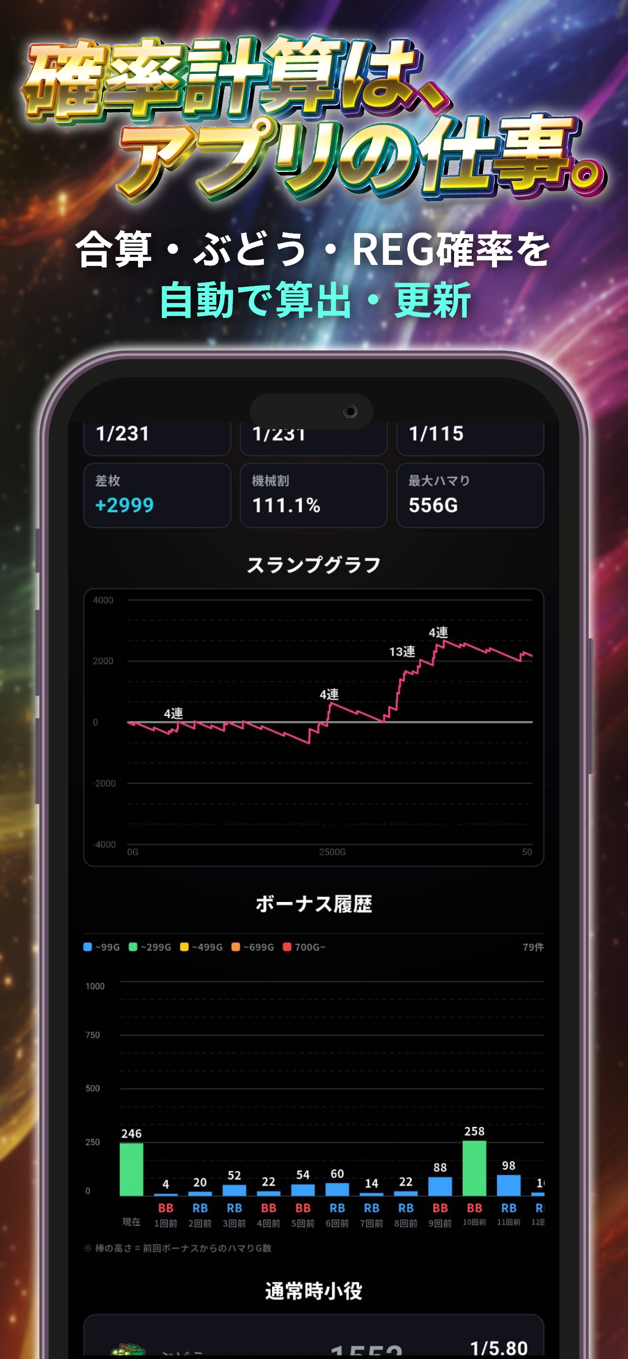 GOGOカウンター｜ジャグラー設定判別・小役カウンター screenshot 4