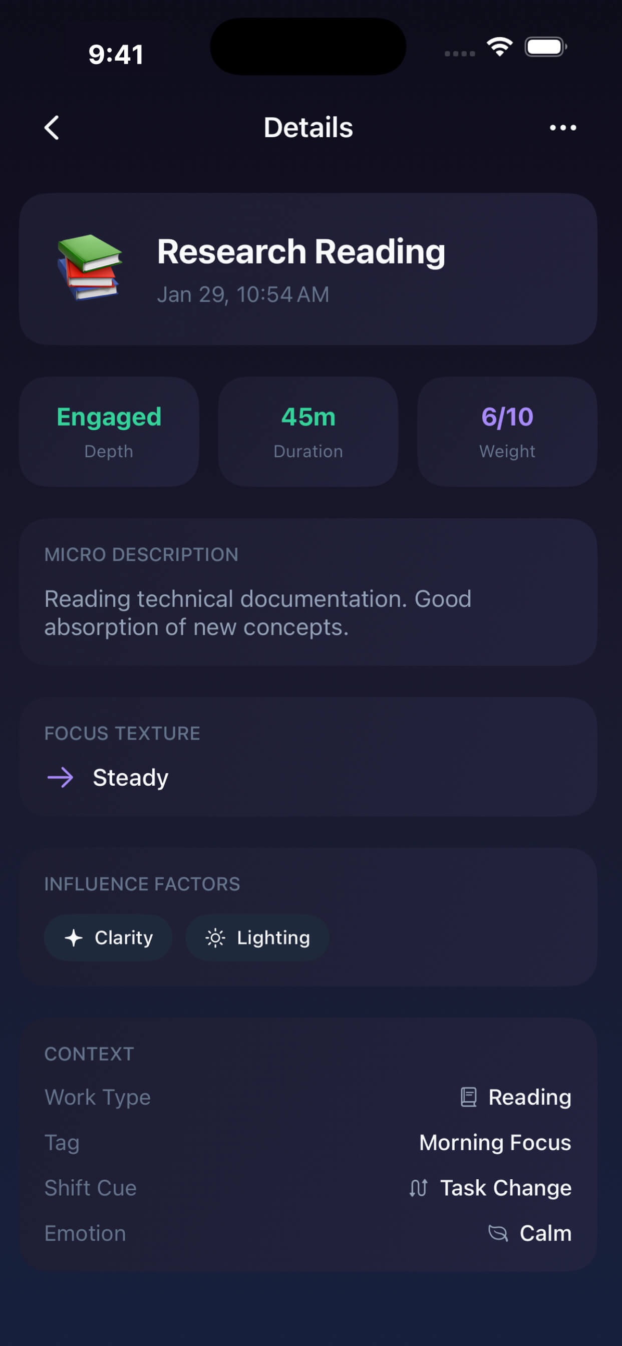 Screenshot 3 of DepthRecords