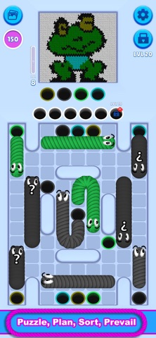 Yarn Snake Tangle Puzzle Screenshot 5 of 5