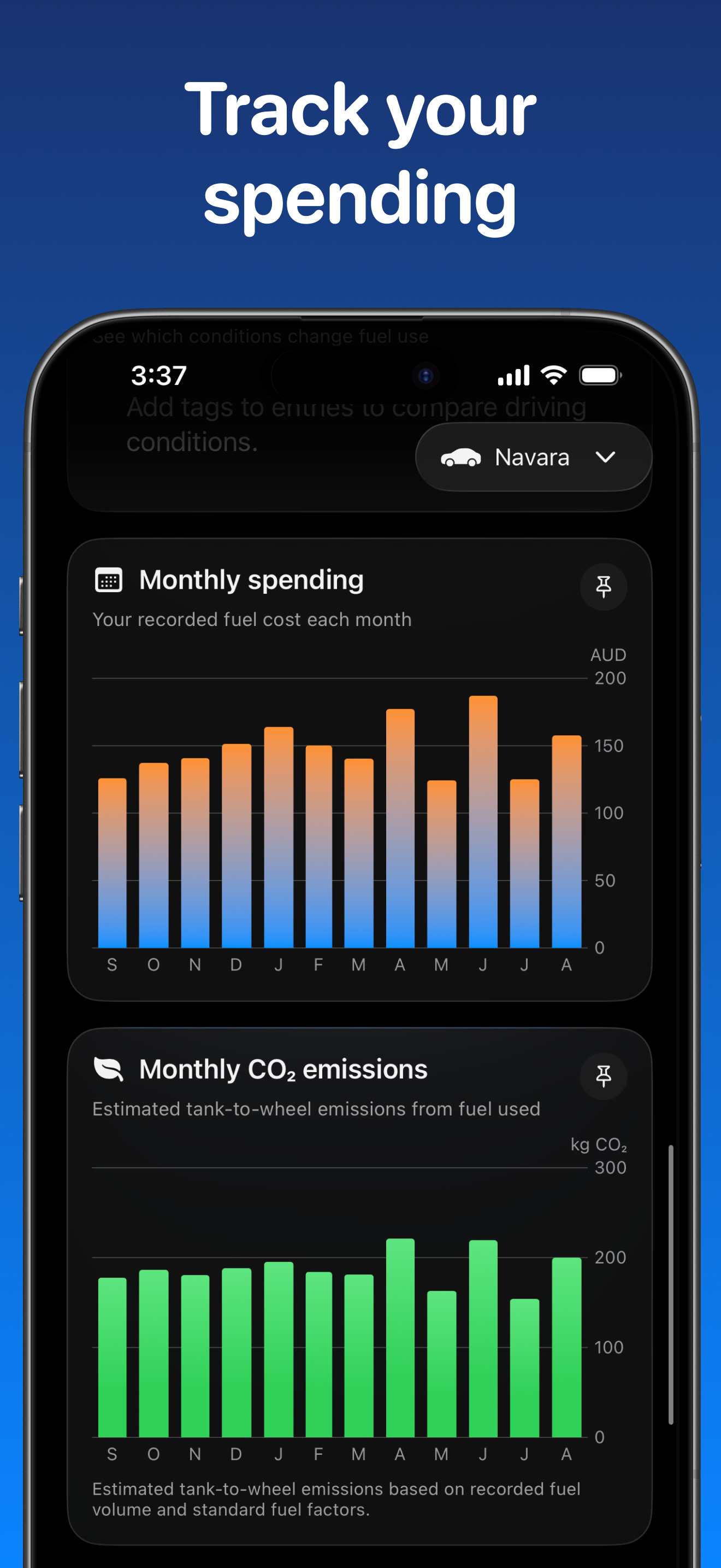 Fuel Consumption Tracker screenshot 2