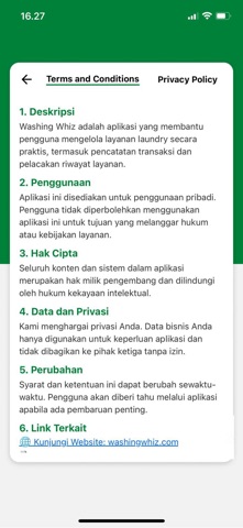 CuciQu Kasir Laundry POS screenshot