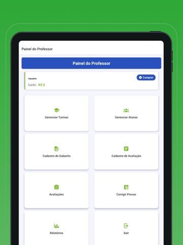 Prova Fácil Professor iPad screenshot