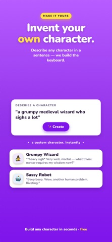 CharacterKey - AI Keyboard screenshot