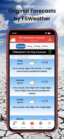 F5Weather Forecasts Screenshot 1 of 9