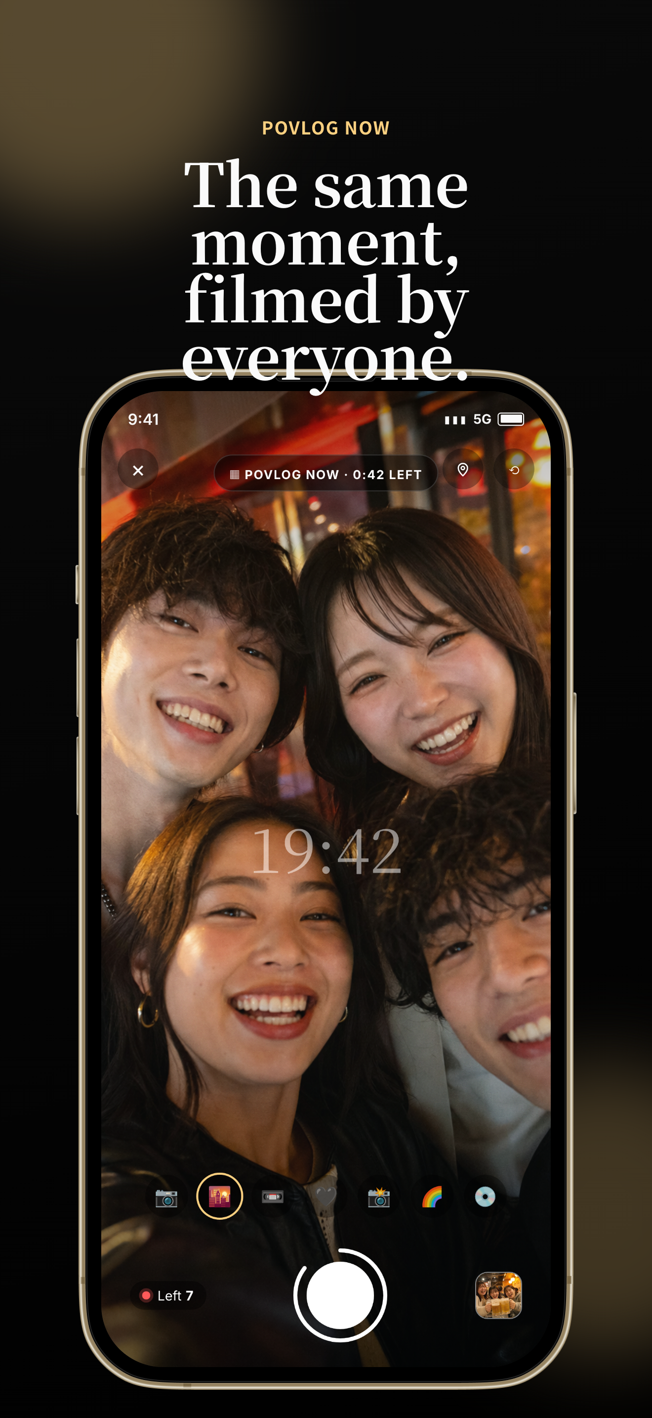 POVLOG: Group vlog Camera