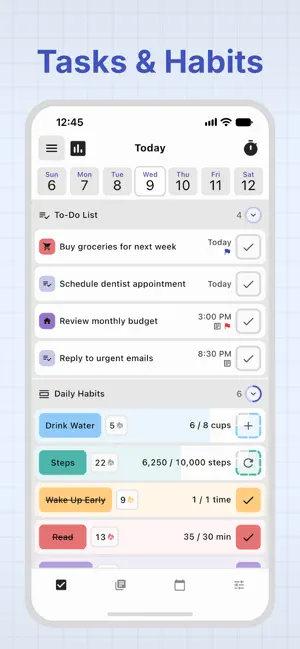 HelloHabit - Habit Tracker screenshot 1