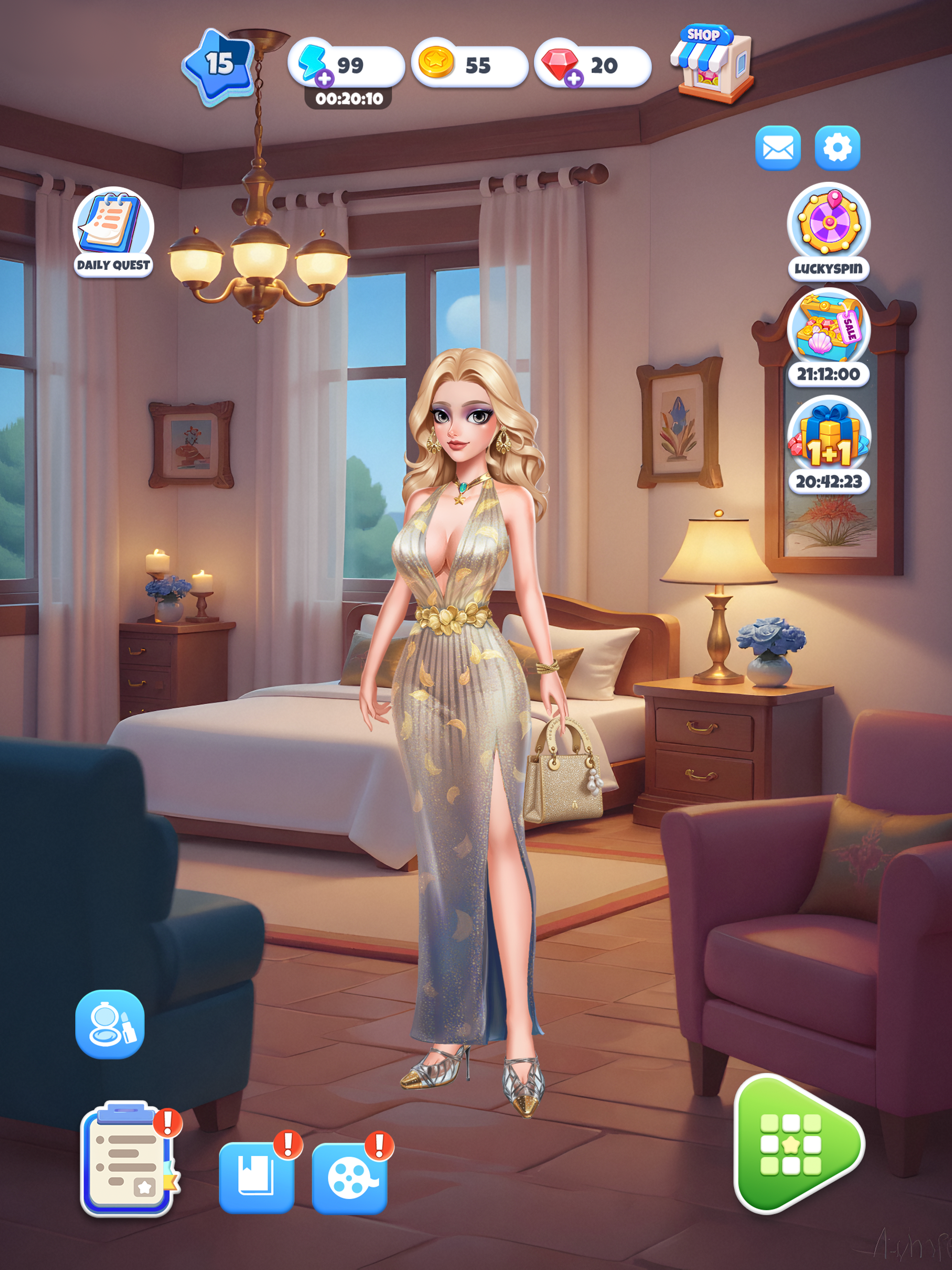 Love Saga: Merge & Makeover screenshot 8
