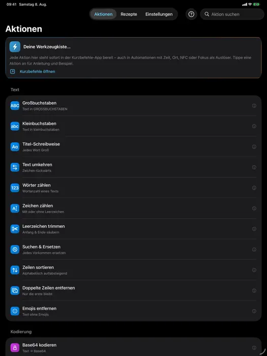 BetterAutomation — iPad Screenshot 1