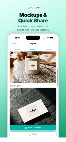 AI Logo Maker: Brand Design Screenshot 6 of 6