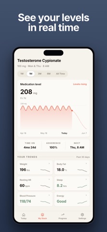 Regimen: Peptide Tracker Screenshot 5 of 10