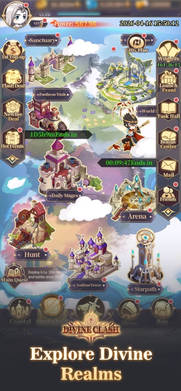 Divine Clash: AFK RPG Journey screenshot 6