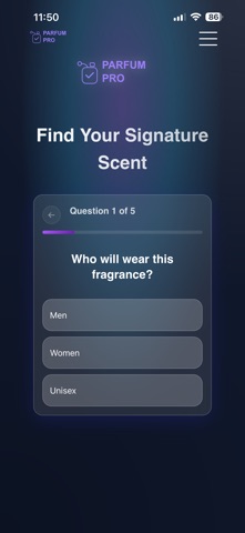 Parfum pro screenshot