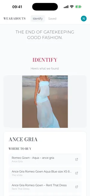 Wearabouts screenshot 1