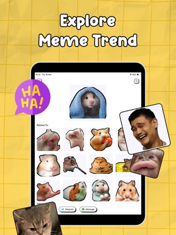 Sticker Maker: Emoji & Meme iPad screenshot