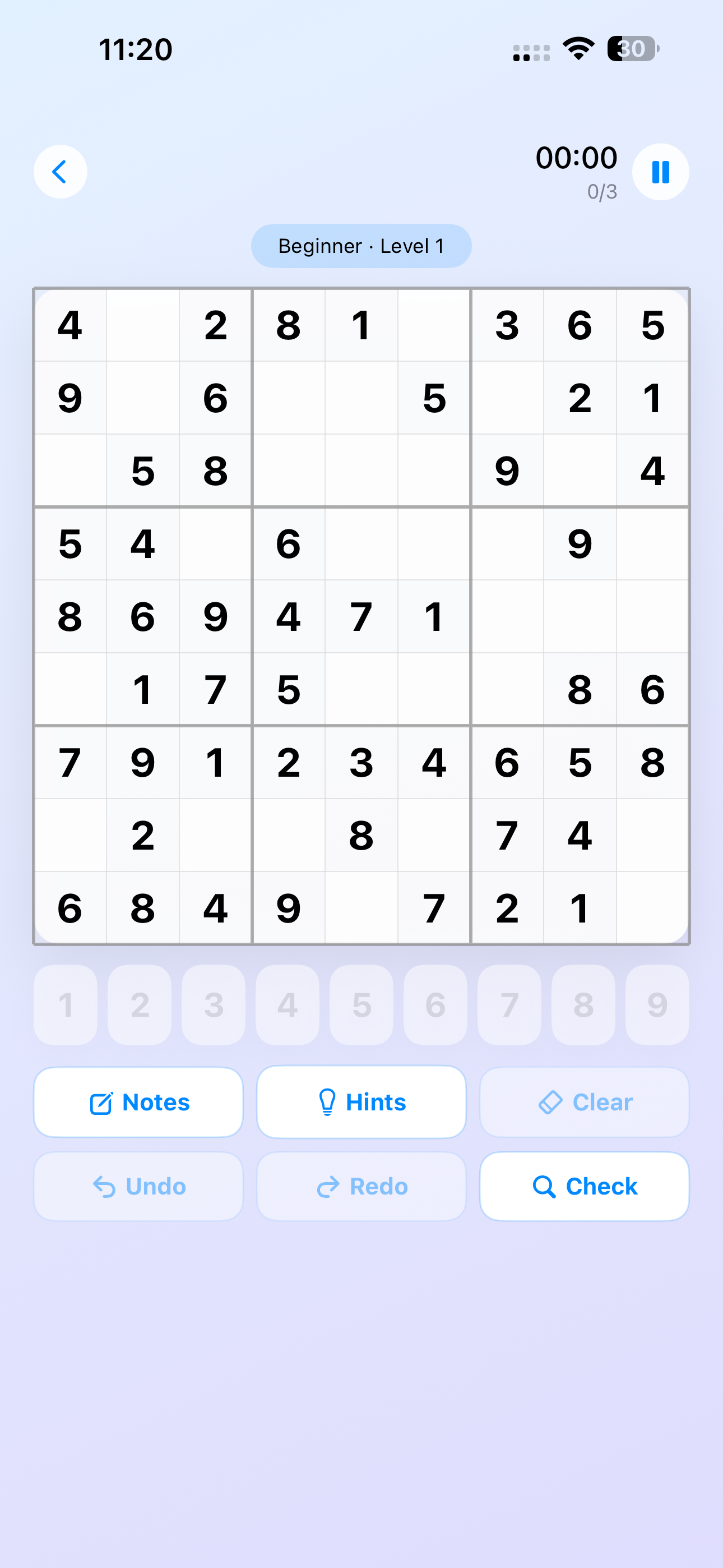 Sudoku: Go - Number Games screenshot 2