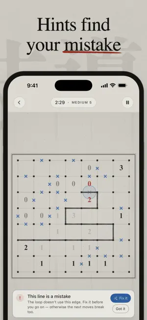 Loops: Slitherlink Puzzles screenshot 4