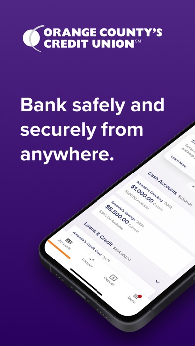 Screenshot #1 pour Orange County's Credit Union