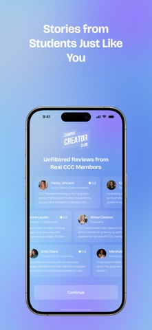 Campus Creator Club iPhone screenshot