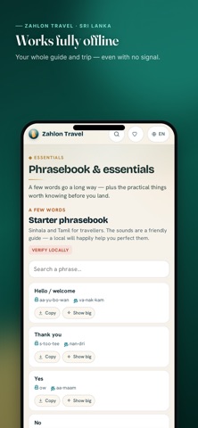 Zahlon Travel screenshot