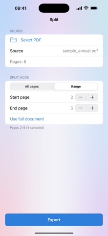 PDF Fixer: Merge & Compress Screenshot 3 of 8