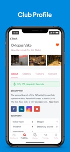 Oktopus Fitness Club screenshot #2 for iPhone