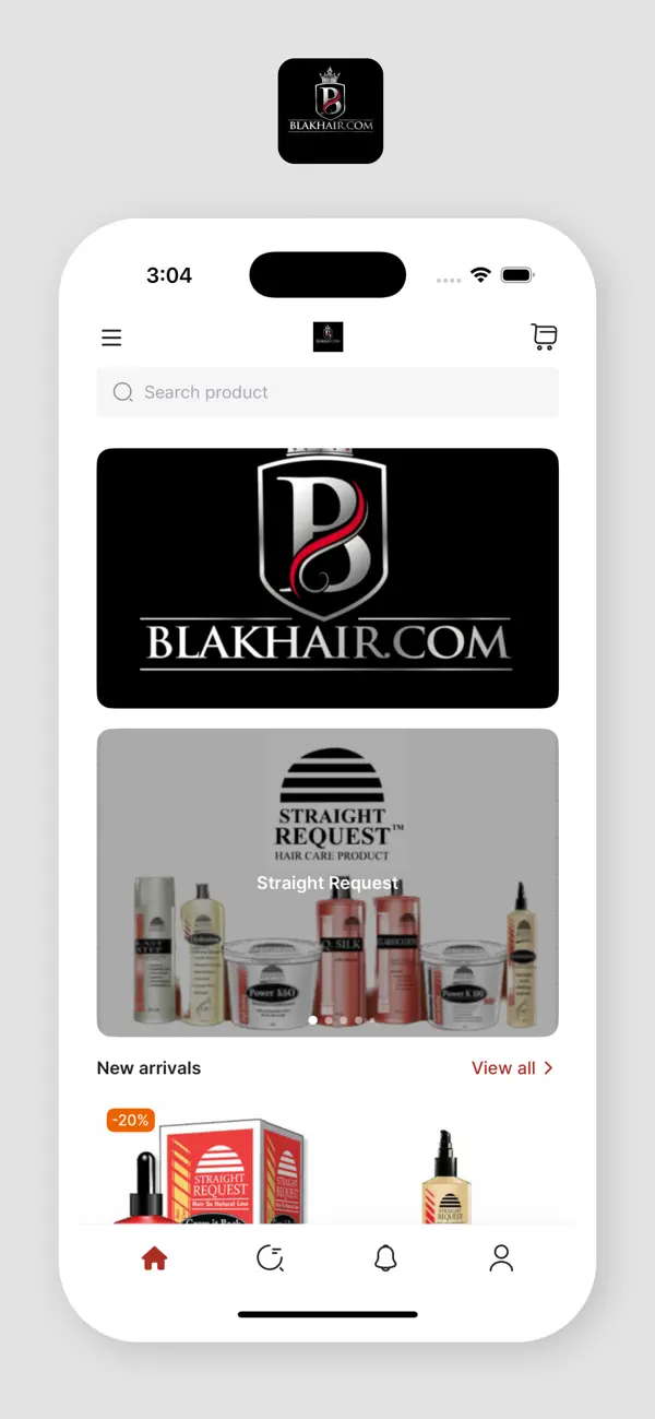 Screenshot #1 pour Blakhair.com