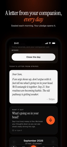 Pledge: Quit PMO & Track Urges Screenshot 2 of 7