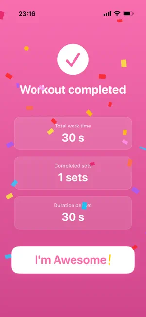 Feitimer-FitnessIntervalTimer screenshot 3