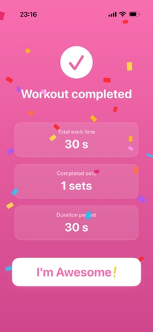 Feitimer-FitnessIntervalTimer Screenshot 3 of 6
