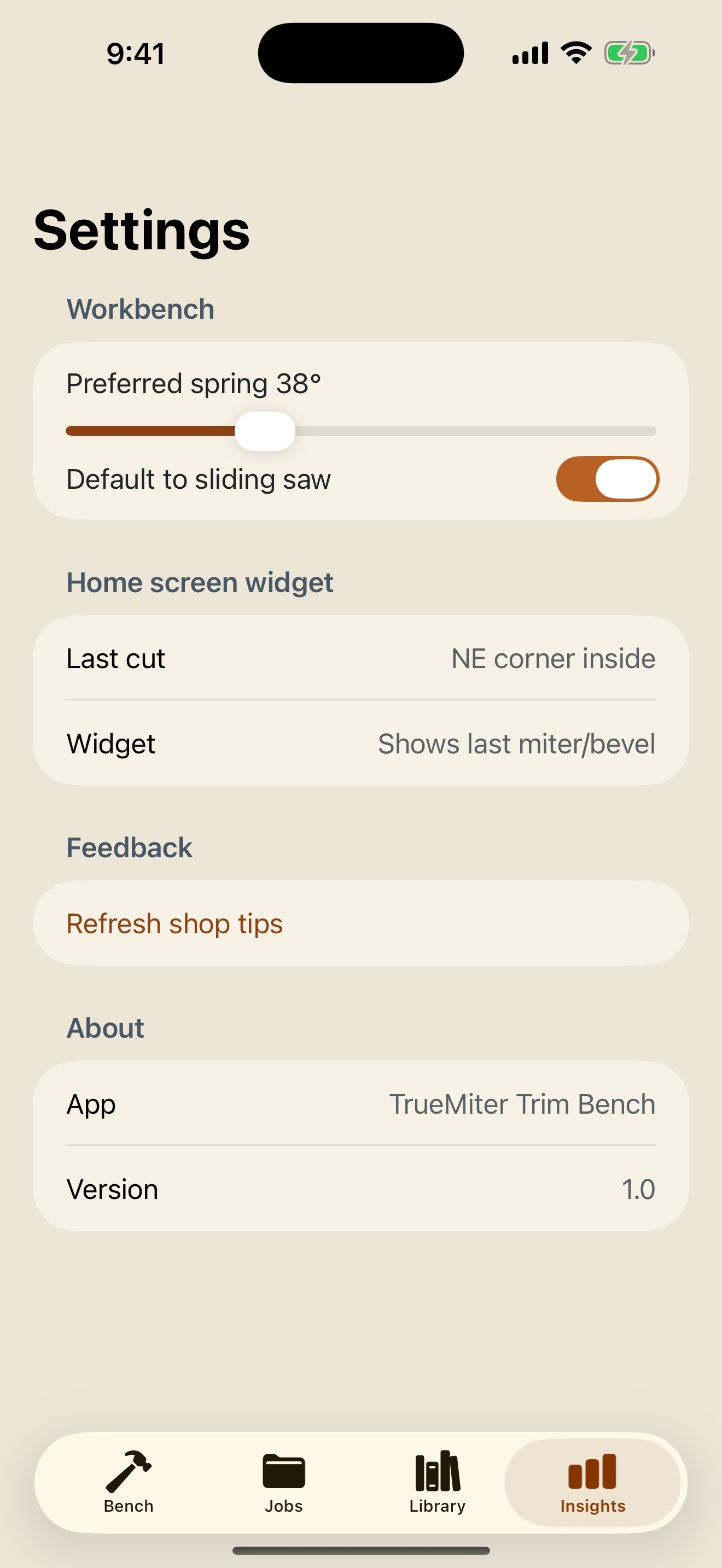 TrueMiter Trim Bench screenshot 8