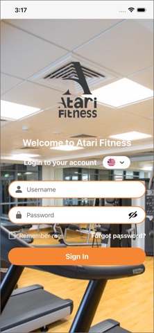 Atari Fitness App screenshot