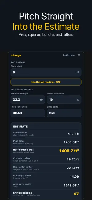 Roof Pitch Gauge + screenshot 4