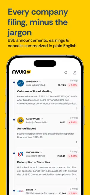 Myuki Go - Market Intelligence screenshot 3