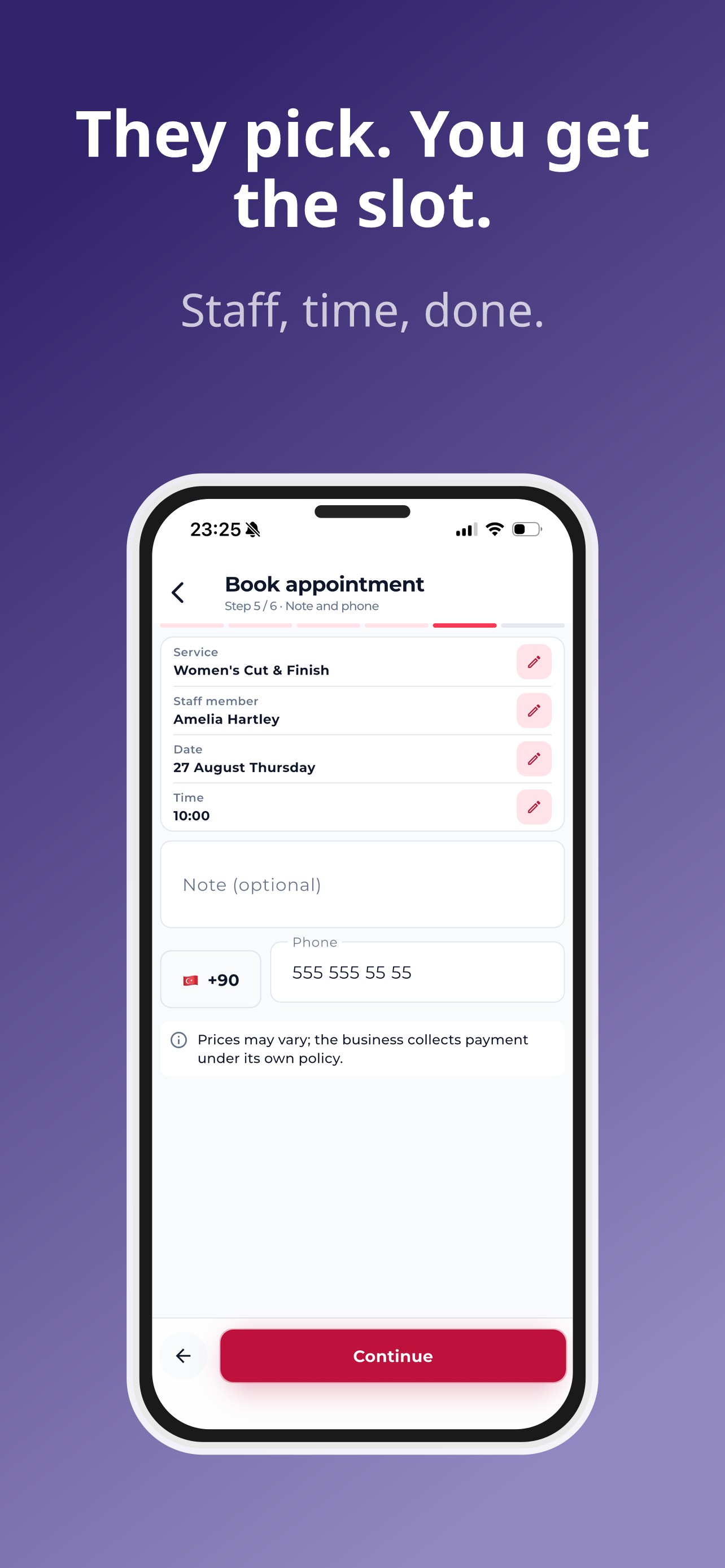BookThing : Appointment screenshot 3
