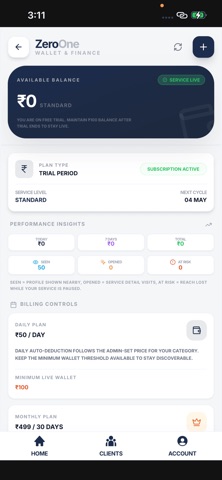 ZeroOne Partner screenshot